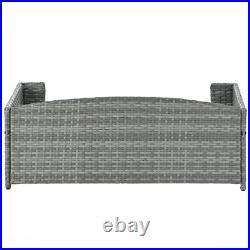 Dog Bed Pet Enclosures Outdoor Furniture Patio Seasonal PE Wicker Bed With