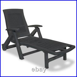 Garden Sun Lounger Patio Folding Chair Relaxer Bed Seat Outdoor Recliner Day Bed