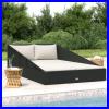 Patio Bed Outdoor Rattan Daybed Sunbed Wicker Furniture Poly Rattan vidaXL