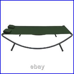 VidaXL Outdoor Lounge Bed Fabric Green